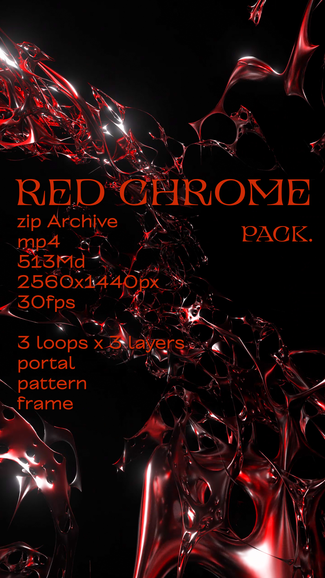 Red Chrome Pack